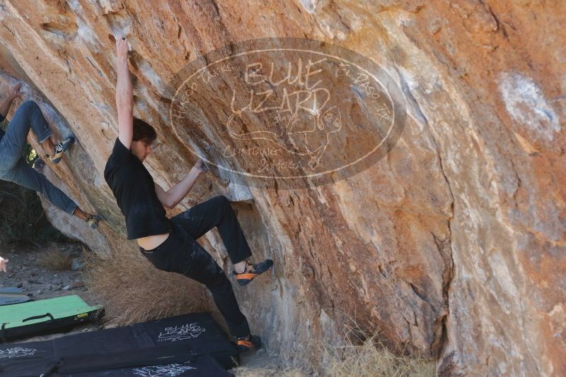 Bouldering in Hueco Tanks on 02/25/2020 with Blue Lizard Climbing and Yoga

Filename: SRM_20200225_1227520.jpg
Aperture: f/4.0
Shutter Speed: 1/320
Body: Canon EOS-1D Mark II
Lens: Canon EF 50mm f/1.8 II