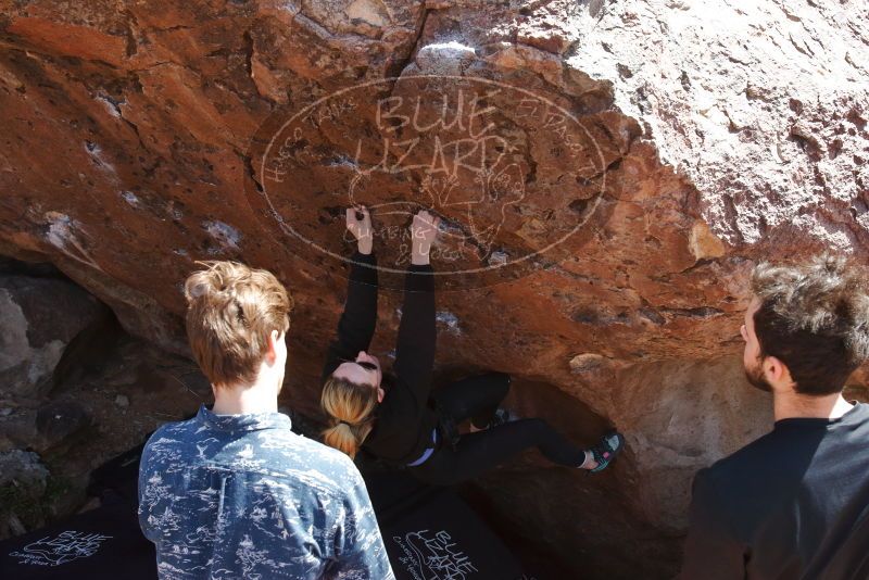 Bouldering in Hueco Tanks on 02/25/2020 with Blue Lizard Climbing and Yoga

Filename: SRM_20200225_1348520.jpg
Aperture: f/8.0
Shutter Speed: 1/250
Body: Canon EOS-1D Mark II
Lens: Canon EF 16-35mm f/2.8 L