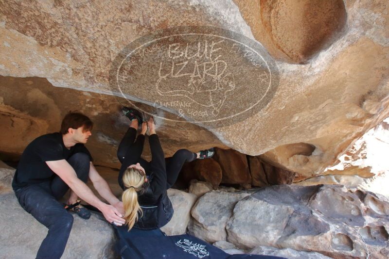 Bouldering in Hueco Tanks on 02/25/2020 with Blue Lizard Climbing and Yoga

Filename: SRM_20200225_1550360.jpg
Aperture: f/5.6
Shutter Speed: 1/250
Body: Canon EOS-1D Mark II
Lens: Canon EF 16-35mm f/2.8 L