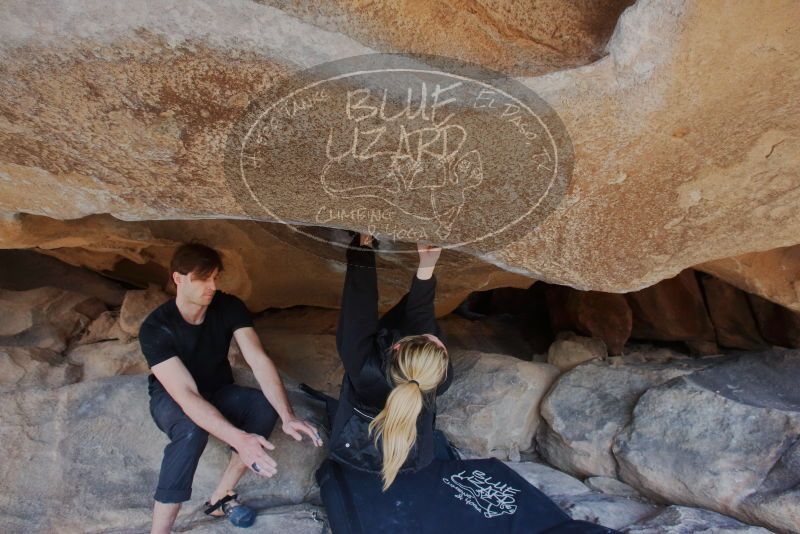 Bouldering in Hueco Tanks on 02/25/2020 with Blue Lizard Climbing and Yoga

Filename: SRM_20200225_1550400.jpg
Aperture: f/6.3
Shutter Speed: 1/250
Body: Canon EOS-1D Mark II
Lens: Canon EF 16-35mm f/2.8 L