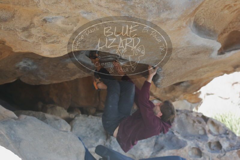 Bouldering in Hueco Tanks on 02/25/2020 with Blue Lizard Climbing and Yoga

Filename: SRM_20200225_1600390.jpg
Aperture: f/4.5
Shutter Speed: 1/320
Body: Canon EOS-1D Mark II
Lens: Canon EF 50mm f/1.8 II