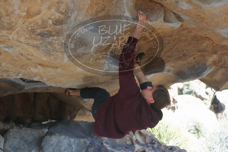 Bouldering in Hueco Tanks on 02/25/2020 with Blue Lizard Climbing and Yoga

Filename: SRM_20200225_1601030.jpg
Aperture: f/5.6
Shutter Speed: 1/320
Body: Canon EOS-1D Mark II
Lens: Canon EF 50mm f/1.8 II