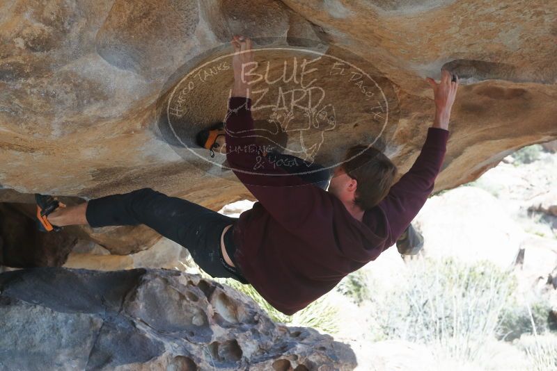 Bouldering in Hueco Tanks on 02/25/2020 with Blue Lizard Climbing and Yoga

Filename: SRM_20200225_1601100.jpg
Aperture: f/5.6
Shutter Speed: 1/320
Body: Canon EOS-1D Mark II
Lens: Canon EF 50mm f/1.8 II