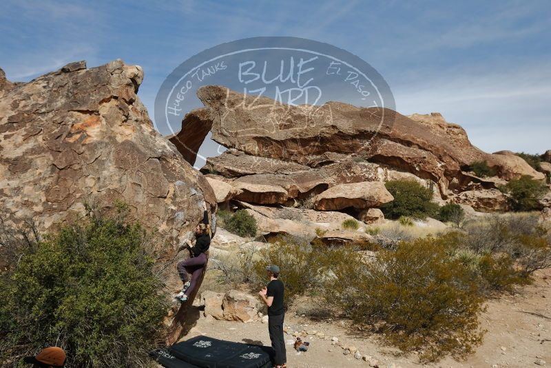 Bouldering in Hueco Tanks on 02/28/2020 with Blue Lizard Climbing and Yoga

Filename: SRM_20200228_1150320.jpg
Aperture: f/6.3
Shutter Speed: 1/500
Body: Canon EOS-1D Mark II
Lens: Canon EF 16-35mm f/2.8 L