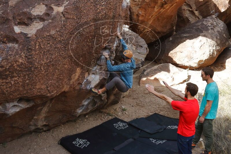 Bouldering in Hueco Tanks on 02/28/2020 with Blue Lizard Climbing and Yoga

Filename: SRM_20200228_1151180.jpg
Aperture: f/5.6
Shutter Speed: 1/250
Body: Canon EOS-1D Mark II
Lens: Canon EF 16-35mm f/2.8 L