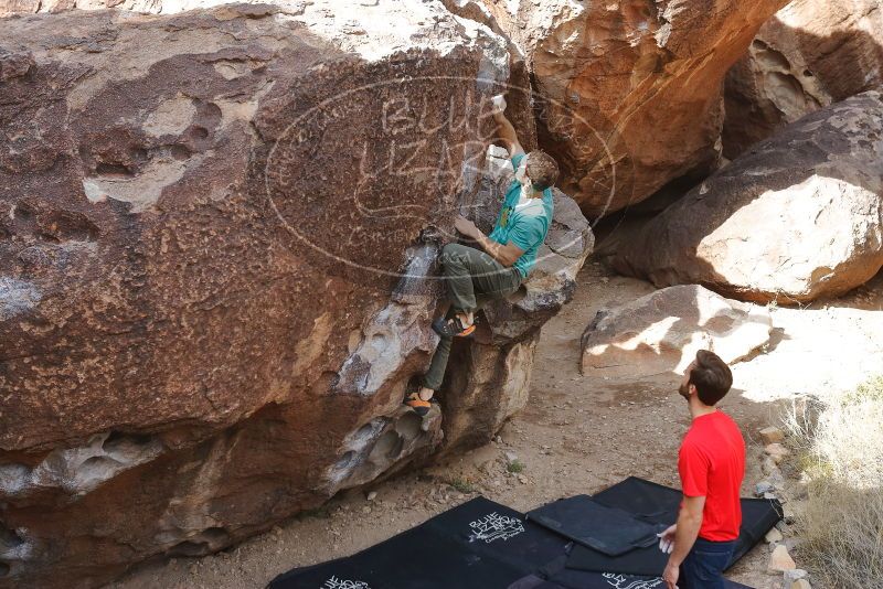 Bouldering in Hueco Tanks on 02/28/2020 with Blue Lizard Climbing and Yoga

Filename: SRM_20200228_1152140.jpg
Aperture: f/5.0
Shutter Speed: 1/250
Body: Canon EOS-1D Mark II
Lens: Canon EF 16-35mm f/2.8 L