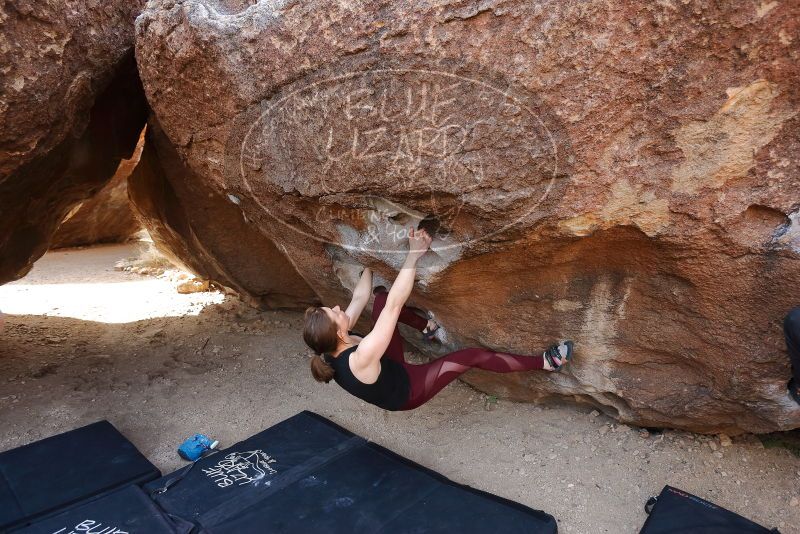 Bouldering in Hueco Tanks on 02/28/2020 with Blue Lizard Climbing and Yoga

Filename: SRM_20200228_1159070.jpg
Aperture: f/4.0
Shutter Speed: 1/250
Body: Canon EOS-1D Mark II
Lens: Canon EF 16-35mm f/2.8 L