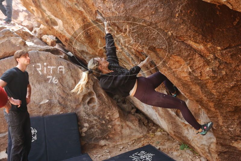 Bouldering in Hueco Tanks on 02/28/2020 with Blue Lizard Climbing and Yoga

Filename: SRM_20200228_1212350.jpg
Aperture: f/2.8
Shutter Speed: 1/320
Body: Canon EOS-1D Mark II
Lens: Canon EF 16-35mm f/2.8 L