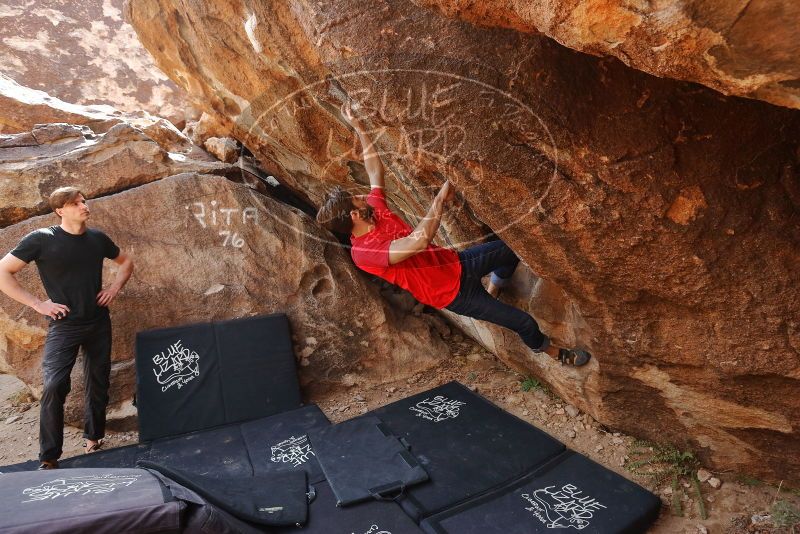 Bouldering in Hueco Tanks on 02/28/2020 with Blue Lizard Climbing and Yoga

Filename: SRM_20200228_1213480.jpg
Aperture: f/5.0
Shutter Speed: 1/320
Body: Canon EOS-1D Mark II
Lens: Canon EF 16-35mm f/2.8 L