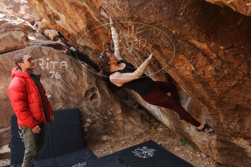 Bouldering in Hueco Tanks on 02/28/2020 with Blue Lizard Climbing and Yoga

Filename: SRM_20200228_1216040.jpg
Aperture: f/5.0
Shutter Speed: 1/320
Body: Canon EOS-1D Mark II
Lens: Canon EF 16-35mm f/2.8 L