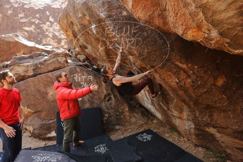 Bouldering in Hueco Tanks on 02/28/2020 with Blue Lizard Climbing and Yoga

Filename: SRM_20200228_1216090.jpg
Aperture: f/5.6
Shutter Speed: 1/320
Body: Canon EOS-1D Mark II
Lens: Canon EF 16-35mm f/2.8 L