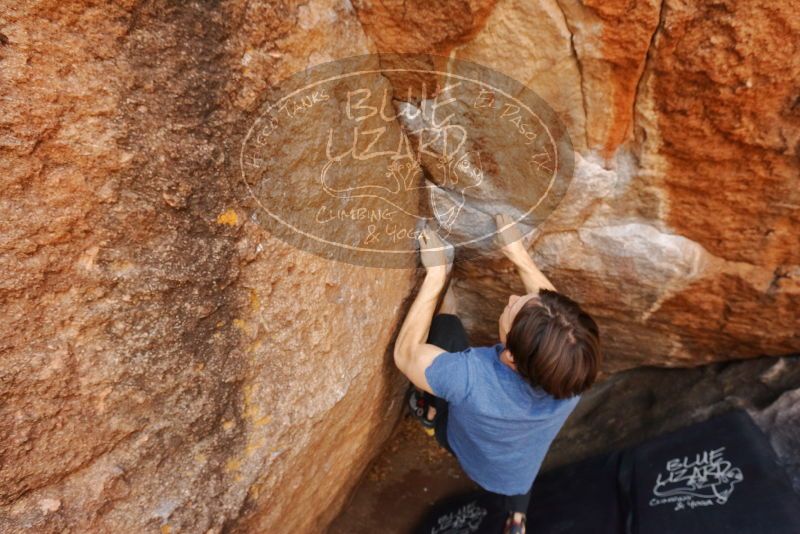 Bouldering in Hueco Tanks on 02/28/2020 with Blue Lizard Climbing and Yoga

Filename: SRM_20200228_1241020.jpg
Aperture: f/5.6
Shutter Speed: 1/250
Body: Canon EOS-1D Mark II
Lens: Canon EF 16-35mm f/2.8 L