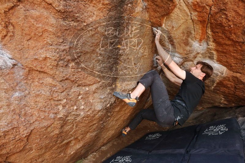 Bouldering in Hueco Tanks on 02/28/2020 with Blue Lizard Climbing and Yoga

Filename: SRM_20200228_1243260.jpg
Aperture: f/6.3
Shutter Speed: 1/250
Body: Canon EOS-1D Mark II
Lens: Canon EF 16-35mm f/2.8 L