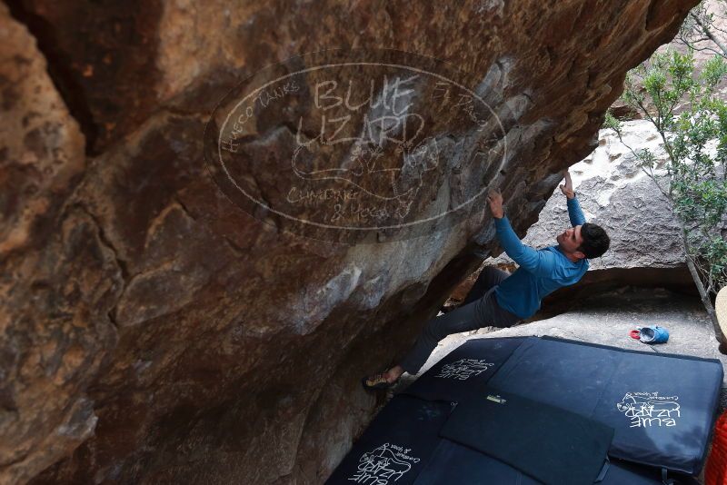 Bouldering in Hueco Tanks on 02/28/2020 with Blue Lizard Climbing and Yoga

Filename: SRM_20200228_1305370.jpg
Aperture: f/4.0
Shutter Speed: 1/250
Body: Canon EOS-1D Mark II
Lens: Canon EF 16-35mm f/2.8 L