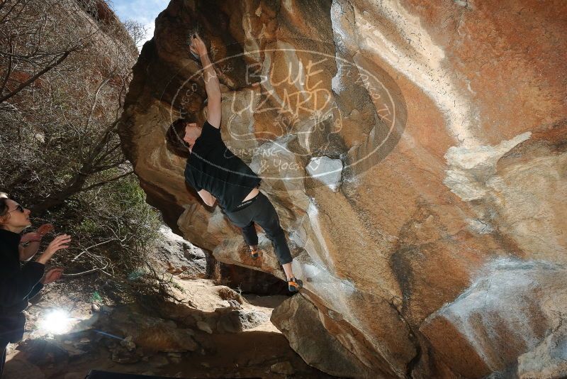 Bouldering in Hueco Tanks on 02/28/2020 with Blue Lizard Climbing and Yoga

Filename: SRM_20200228_1420550.jpg
Aperture: f/8.0
Shutter Speed: 1/250
Body: Canon EOS-1D Mark II
Lens: Canon EF 16-35mm f/2.8 L