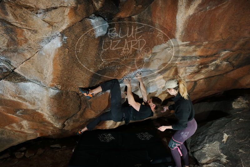 Bouldering in Hueco Tanks on 02/28/2020 with Blue Lizard Climbing and Yoga

Filename: SRM_20200228_1441570.jpg
Aperture: f/7.1
Shutter Speed: 1/250
Body: Canon EOS-1D Mark II
Lens: Canon EF 16-35mm f/2.8 L