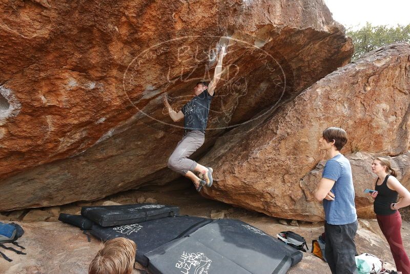 Bouldering in Hueco Tanks on 02/28/2020 with Blue Lizard Climbing and Yoga

Filename: SRM_20200228_1445540.jpg
Aperture: f/8.0
Shutter Speed: 1/250
Body: Canon EOS-1D Mark II
Lens: Canon EF 16-35mm f/2.8 L