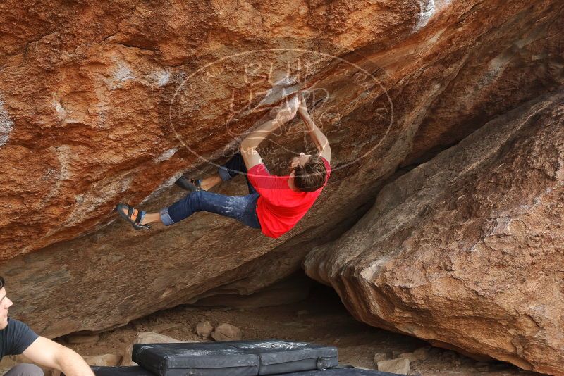 Bouldering in Hueco Tanks on 02/28/2020 with Blue Lizard Climbing and Yoga

Filename: SRM_20200228_1448150.jpg
Aperture: f/7.1
Shutter Speed: 1/250
Body: Canon EOS-1D Mark II
Lens: Canon EF 16-35mm f/2.8 L