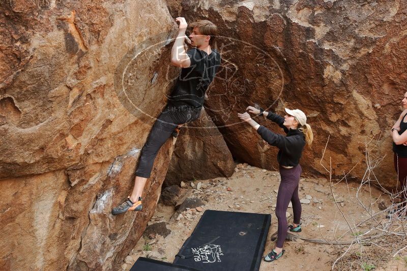 Bouldering in Hueco Tanks on 02/28/2020 with Blue Lizard Climbing and Yoga

Filename: SRM_20200228_1456310.jpg
Aperture: f/6.3
Shutter Speed: 1/250
Body: Canon EOS-1D Mark II
Lens: Canon EF 16-35mm f/2.8 L