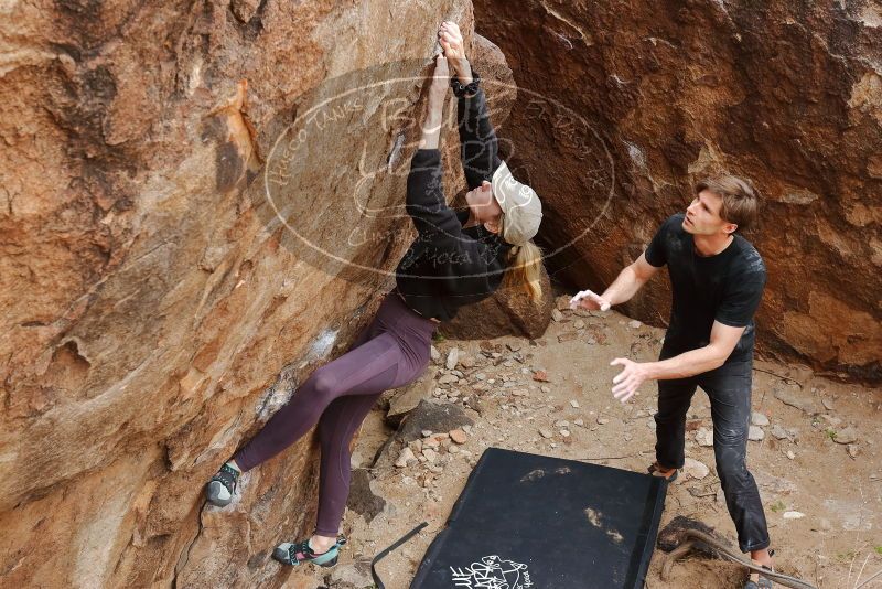 Bouldering in Hueco Tanks on 02/28/2020 with Blue Lizard Climbing and Yoga

Filename: SRM_20200228_1458560.jpg
Aperture: f/5.6
Shutter Speed: 1/250
Body: Canon EOS-1D Mark II
Lens: Canon EF 16-35mm f/2.8 L