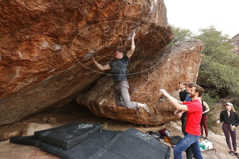 Bouldering in Hueco Tanks on 02/28/2020 with Blue Lizard Climbing and Yoga

Filename: SRM_20200228_1508070.jpg
Aperture: f/6.3
Shutter Speed: 1/250
Body: Canon EOS-1D Mark II
Lens: Canon EF 16-35mm f/2.8 L