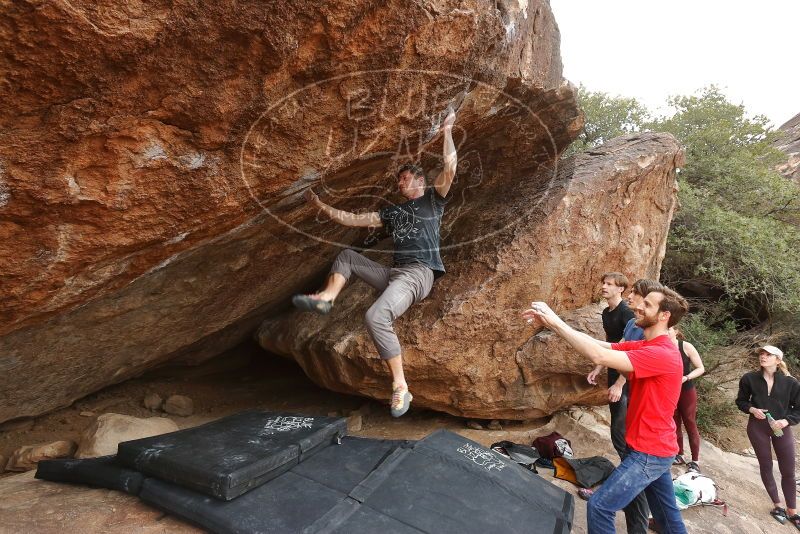 Bouldering in Hueco Tanks on 02/28/2020 with Blue Lizard Climbing and Yoga

Filename: SRM_20200228_1508071.jpg
Aperture: f/6.3
Shutter Speed: 1/250
Body: Canon EOS-1D Mark II
Lens: Canon EF 16-35mm f/2.8 L