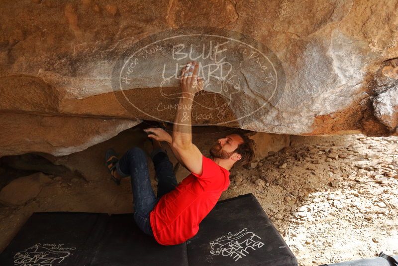 Bouldering in Hueco Tanks on 02/28/2020 with Blue Lizard Climbing and Yoga

Filename: SRM_20200228_1541430.jpg
Aperture: f/3.5
Shutter Speed: 1/250
Body: Canon EOS-1D Mark II
Lens: Canon EF 16-35mm f/2.8 L