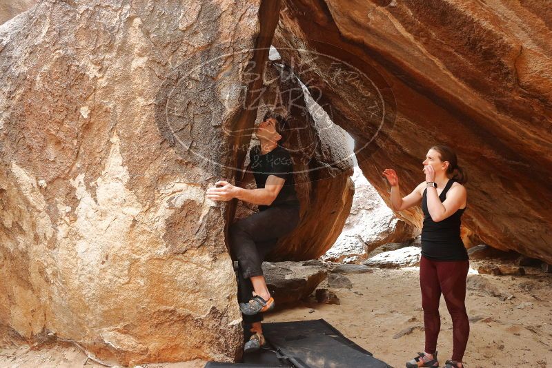 Bouldering in Hueco Tanks on 02/28/2020 with Blue Lizard Climbing and Yoga

Filename: SRM_20200228_1548570.jpg
Aperture: f/5.6
Shutter Speed: 1/250
Body: Canon EOS-1D Mark II
Lens: Canon EF 16-35mm f/2.8 L