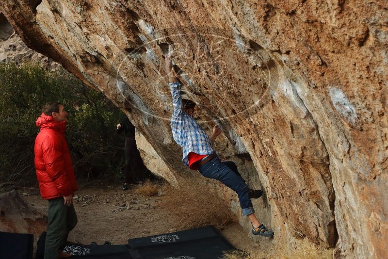 Bouldering in Hueco Tanks on 02/28/2020 with Blue Lizard Climbing and Yoga

Filename: SRM_20200228_1748090.jpg
Aperture: f/5.0
Shutter Speed: 1/400
Body: Canon EOS-1D Mark II
Lens: Canon EF 50mm f/1.8 II