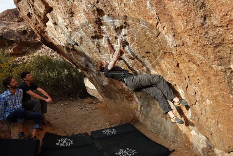 Bouldering in Hueco Tanks on 02/28/2020 with Blue Lizard Climbing and Yoga

Filename: SRM_20200228_1750360.jpg
Aperture: f/5.0
Shutter Speed: 1/500
Body: Canon EOS-1D Mark II
Lens: Canon EF 16-35mm f/2.8 L