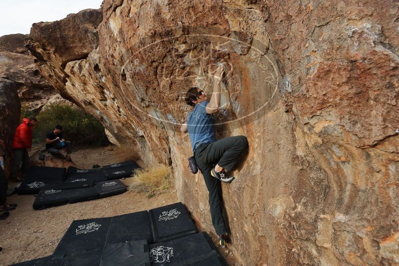 Bouldering in Hueco Tanks on 02/28/2020 with Blue Lizard Climbing and Yoga

Filename: SRM_20200228_1800300.jpg
Aperture: f/5.0
Shutter Speed: 1/320
Body: Canon EOS-1D Mark II
Lens: Canon EF 16-35mm f/2.8 L