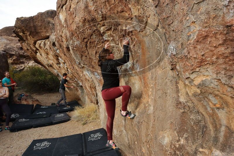 Bouldering in Hueco Tanks on 02/28/2020 with Blue Lizard Climbing and Yoga

Filename: SRM_20200228_1801340.jpg
Aperture: f/6.3
Shutter Speed: 1/250
Body: Canon EOS-1D Mark II
Lens: Canon EF 16-35mm f/2.8 L