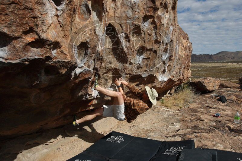 Bouldering in Hueco Tanks on 02/29/2020 with Blue Lizard Climbing and Yoga

Filename: SRM_20200229_1105500.jpg
Aperture: f/8.0
Shutter Speed: 1/250
Body: Canon EOS-1D Mark II
Lens: Canon EF 16-35mm f/2.8 L