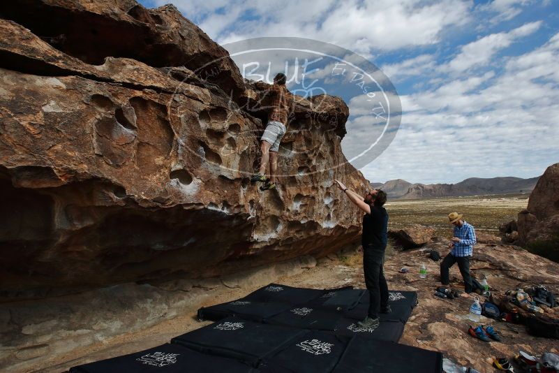 Bouldering in Hueco Tanks on 02/29/2020 with Blue Lizard Climbing and Yoga

Filename: SRM_20200229_1107160.jpg
Aperture: f/9.0
Shutter Speed: 1/250
Body: Canon EOS-1D Mark II
Lens: Canon EF 16-35mm f/2.8 L