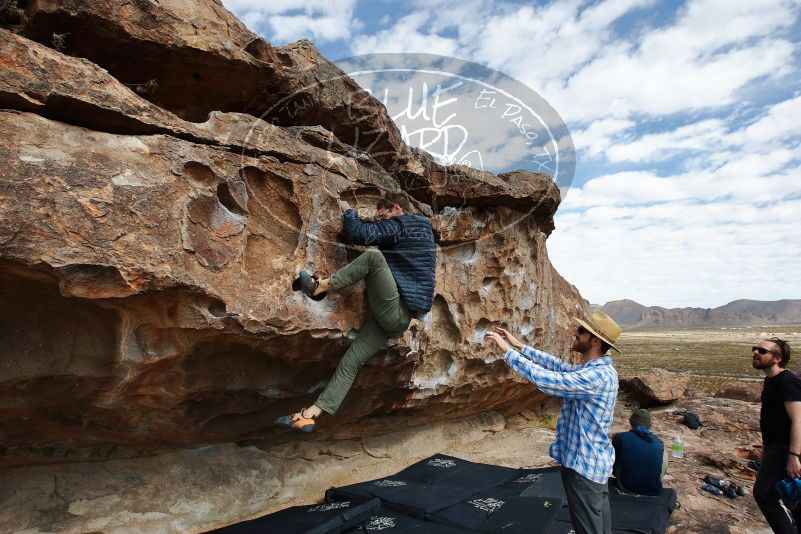 Bouldering in Hueco Tanks on 02/29/2020 with Blue Lizard Climbing and Yoga

Filename: SRM_20200229_1107570.jpg
Aperture: f/6.3
Shutter Speed: 1/250
Body: Canon EOS-1D Mark II
Lens: Canon EF 16-35mm f/2.8 L