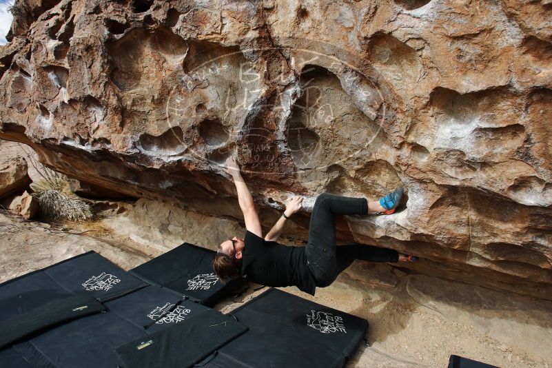 Bouldering in Hueco Tanks on 02/29/2020 with Blue Lizard Climbing and Yoga

Filename: SRM_20200229_1131110.jpg
Aperture: f/5.6
Shutter Speed: 1/320
Body: Canon EOS-1D Mark II
Lens: Canon EF 16-35mm f/2.8 L