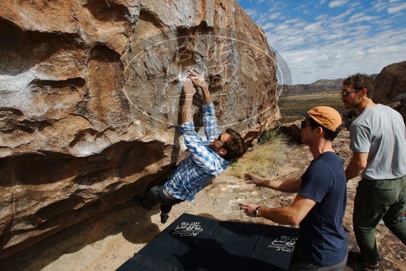 Bouldering in Hueco Tanks on 02/29/2020 with Blue Lizard Climbing and Yoga

Filename: SRM_20200229_1133260.jpg
Aperture: f/9.0
Shutter Speed: 1/320
Body: Canon EOS-1D Mark II
Lens: Canon EF 16-35mm f/2.8 L