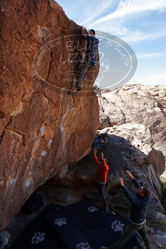 Bouldering in Hueco Tanks on 02/29/2020 with Blue Lizard Climbing and Yoga

Filename: SRM_20200229_1243150.jpg
Aperture: f/8.0
Shutter Speed: 1/320
Body: Canon EOS-1D Mark II
Lens: Canon EF 16-35mm f/2.8 L