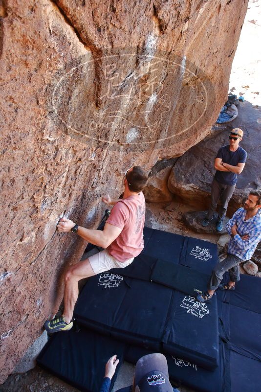 Bouldering in Hueco Tanks on 02/29/2020 with Blue Lizard Climbing and Yoga

Filename: SRM_20200229_1248490.jpg
Aperture: f/5.6
Shutter Speed: 1/250
Body: Canon EOS-1D Mark II
Lens: Canon EF 16-35mm f/2.8 L