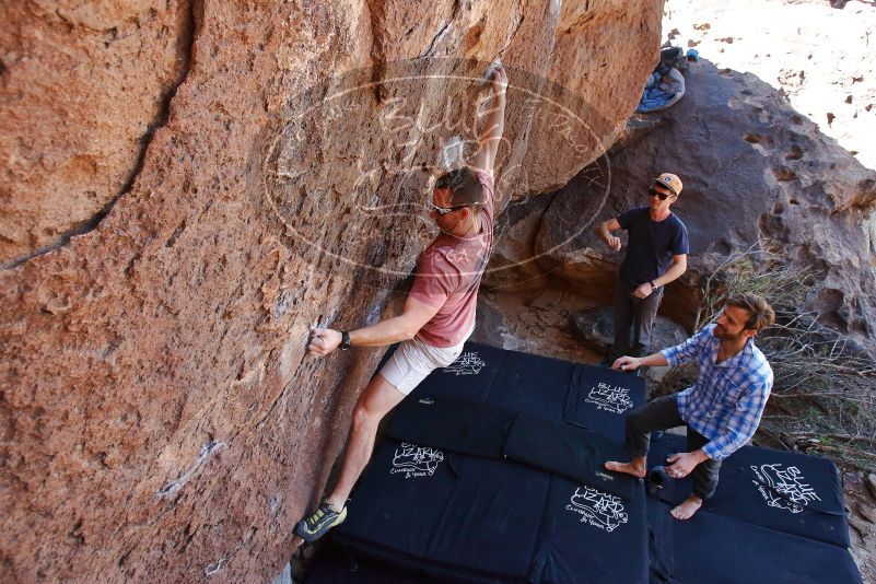 Bouldering in Hueco Tanks on 02/29/2020 with Blue Lizard Climbing and Yoga

Filename: SRM_20200229_1250230.jpg
Aperture: f/5.6
Shutter Speed: 1/320
Body: Canon EOS-1D Mark II
Lens: Canon EF 16-35mm f/2.8 L