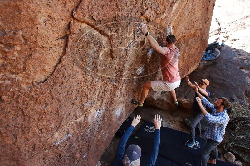 Bouldering in Hueco Tanks on 02/29/2020 with Blue Lizard Climbing and Yoga

Filename: SRM_20200229_1252070.jpg
Aperture: f/5.6
Shutter Speed: 1/400
Body: Canon EOS-1D Mark II
Lens: Canon EF 16-35mm f/2.8 L