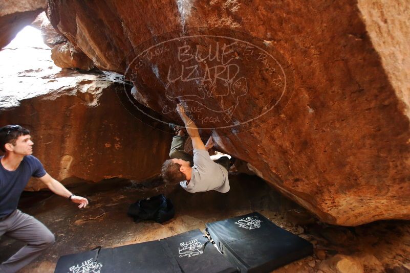 Bouldering in Hueco Tanks on 02/29/2020 with Blue Lizard Climbing and Yoga

Filename: SRM_20200229_1403211.jpg
Aperture: f/2.8
Shutter Speed: 1/200
Body: Canon EOS-1D Mark II
Lens: Canon EF 16-35mm f/2.8 L