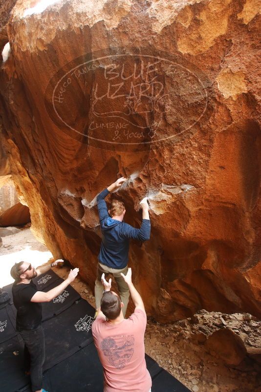 Bouldering in Hueco Tanks on 02/29/2020 with Blue Lizard Climbing and Yoga

Filename: SRM_20200229_1414210.jpg
Aperture: f/4.5
Shutter Speed: 1/250
Body: Canon EOS-1D Mark II
Lens: Canon EF 16-35mm f/2.8 L