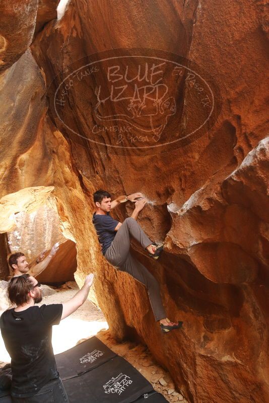 Bouldering in Hueco Tanks on 02/29/2020 with Blue Lizard Climbing and Yoga

Filename: SRM_20200229_1415060.jpg
Aperture: f/4.5
Shutter Speed: 1/250
Body: Canon EOS-1D Mark II
Lens: Canon EF 16-35mm f/2.8 L