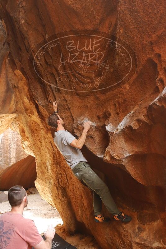 Bouldering in Hueco Tanks on 02/29/2020 with Blue Lizard Climbing and Yoga

Filename: SRM_20200229_1415570.jpg
Aperture: f/4.0
Shutter Speed: 1/250
Body: Canon EOS-1D Mark II
Lens: Canon EF 16-35mm f/2.8 L