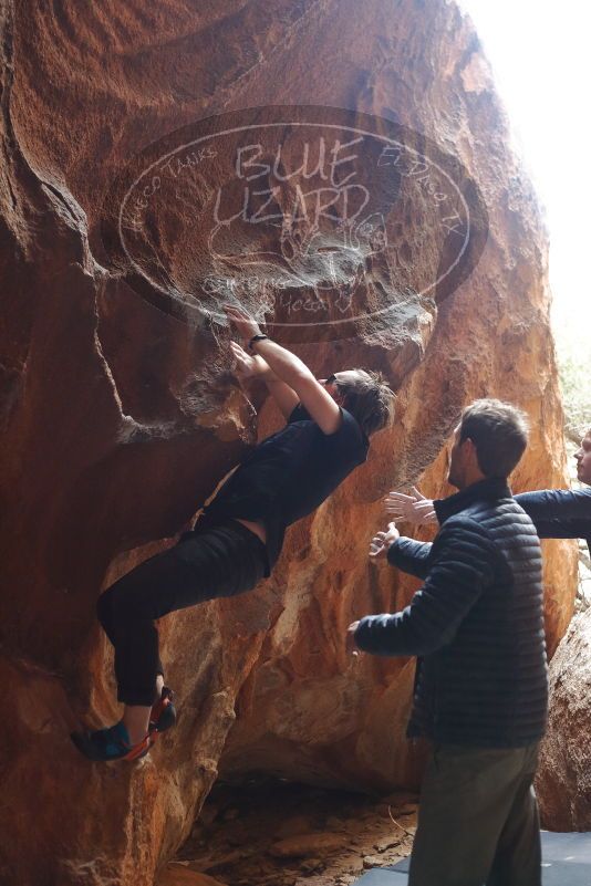 Bouldering in Hueco Tanks on 02/29/2020 with Blue Lizard Climbing and Yoga

Filename: SRM_20200229_1426140.jpg
Aperture: f/2.8
Shutter Speed: 1/250
Body: Canon EOS-1D Mark II
Lens: Canon EF 50mm f/1.8 II