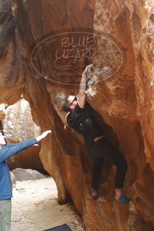 Bouldering in Hueco Tanks on 02/29/2020 with Blue Lizard Climbing and Yoga

Filename: SRM_20200229_1429580.jpg
Aperture: f/3.5
Shutter Speed: 1/250
Body: Canon EOS-1D Mark II
Lens: Canon EF 50mm f/1.8 II