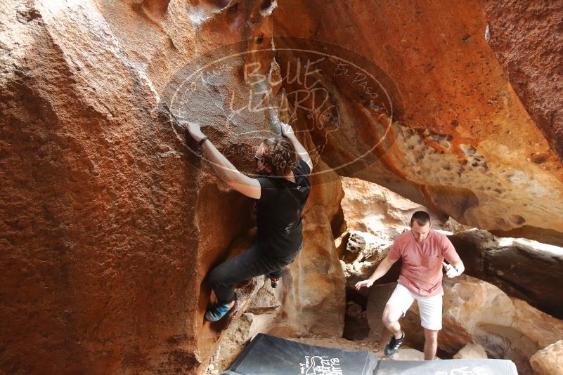 Bouldering in Hueco Tanks on 02/29/2020 with Blue Lizard Climbing and Yoga

Filename: SRM_20200229_1503380.jpg
Aperture: f/3.5
Shutter Speed: 1/200
Body: Canon EOS-1D Mark II
Lens: Canon EF 16-35mm f/2.8 L