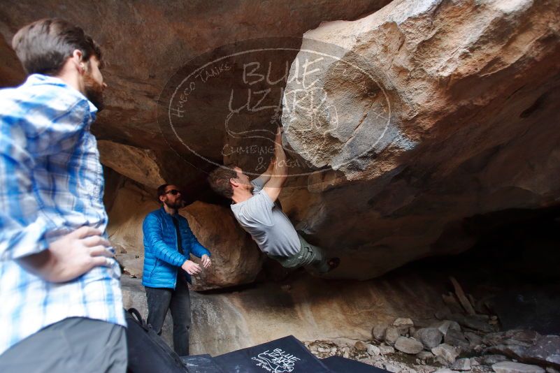 Bouldering in Hueco Tanks on 02/29/2020 with Blue Lizard Climbing and Yoga

Filename: SRM_20200229_1555260.jpg
Aperture: f/2.8
Shutter Speed: 1/250
Body: Canon EOS-1D Mark II
Lens: Canon EF 16-35mm f/2.8 L