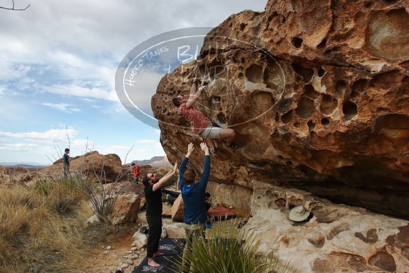 Bouldering in Hueco Tanks on 02/29/2020 with Blue Lizard Climbing and Yoga

Filename: SRM_20200229_1711370.jpg
Aperture: f/9.0
Shutter Speed: 1/400
Body: Canon EOS-1D Mark II
Lens: Canon EF 16-35mm f/2.8 L